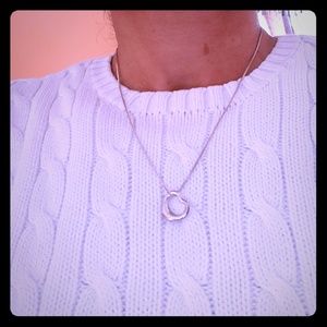 Woman heart necklace